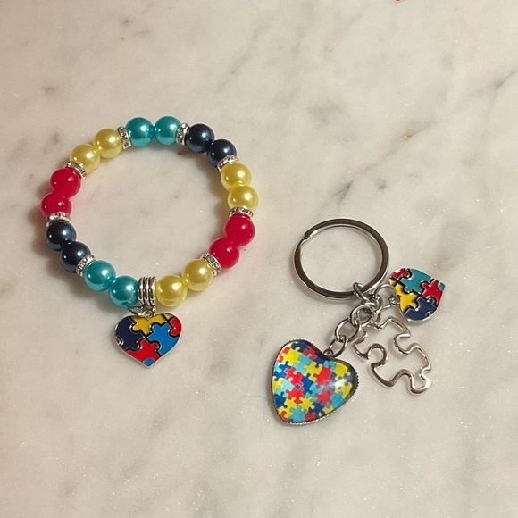 Jewelry - Autism Awareness Gift Set